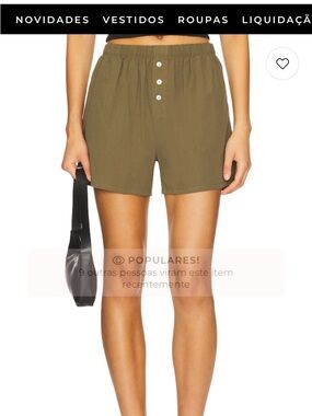 donni sandwash boxer shorts in dill colour